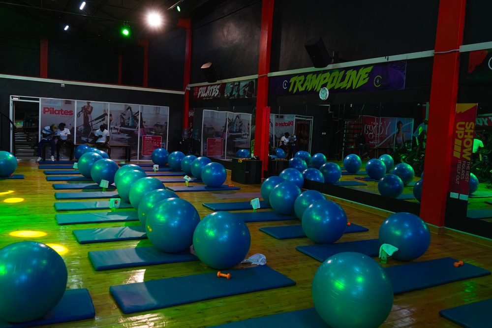 Mat Pilates class at The Beat Burn Studio