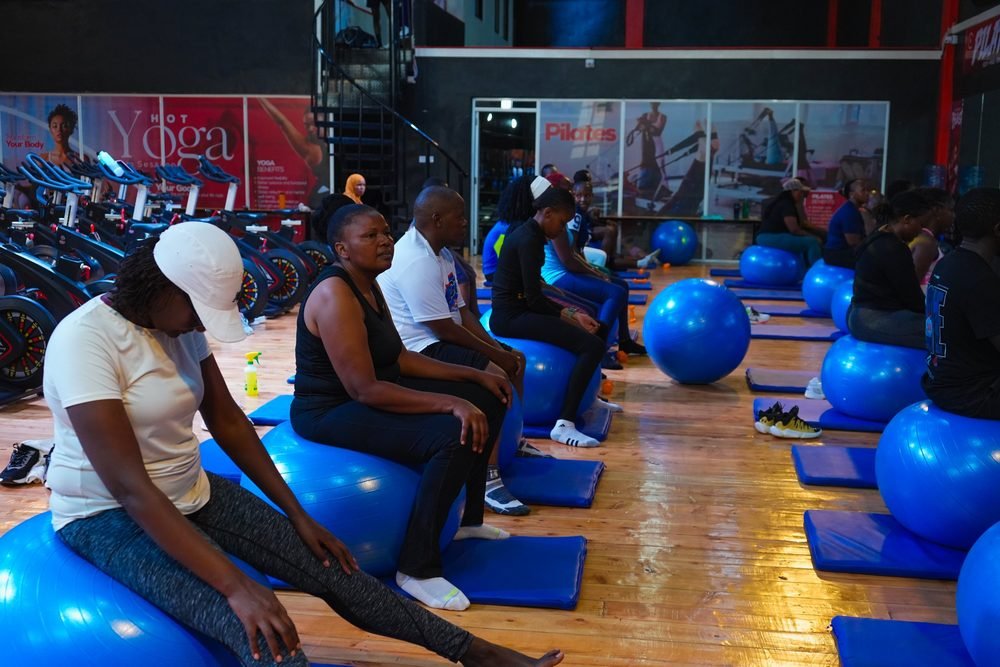 HIIT class at The Beat Burn Studio
