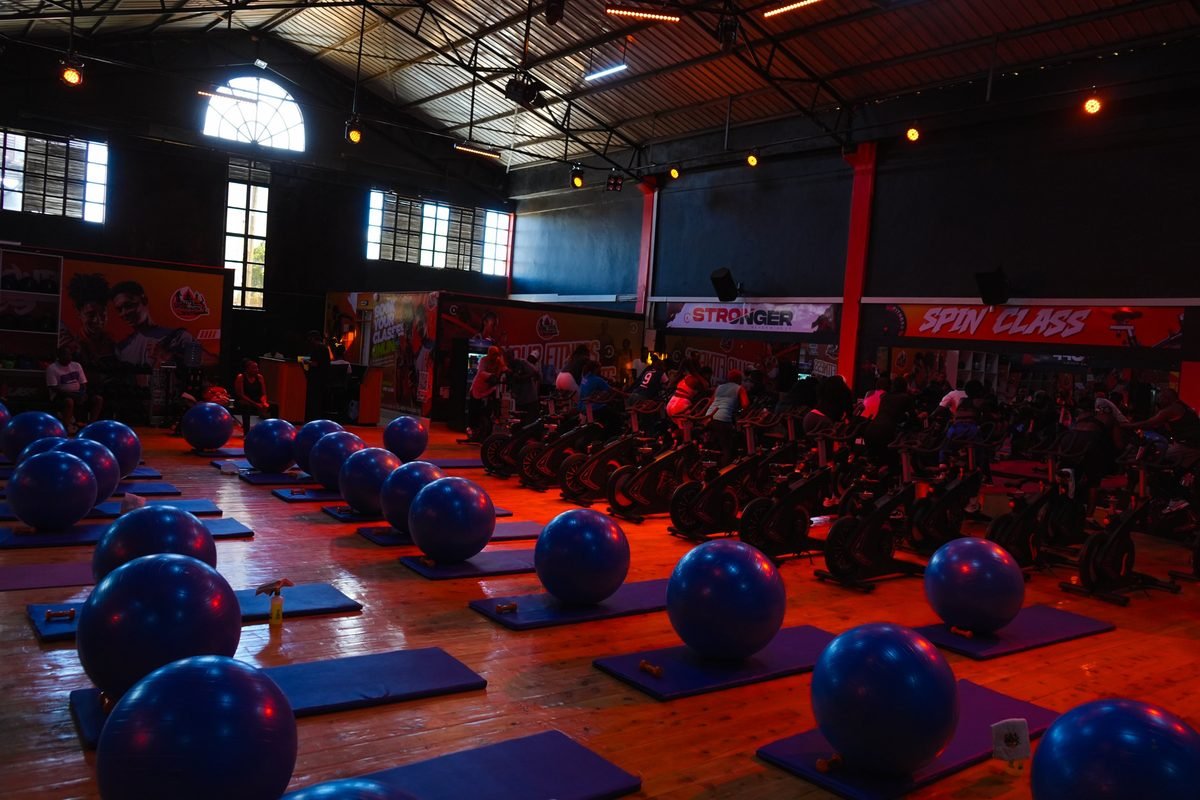 The Beat Burn Studio community floor