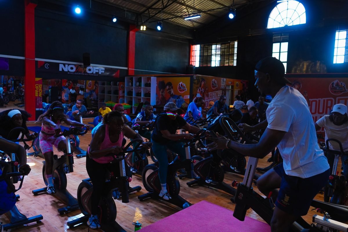 The Beat Burn Studio training floor