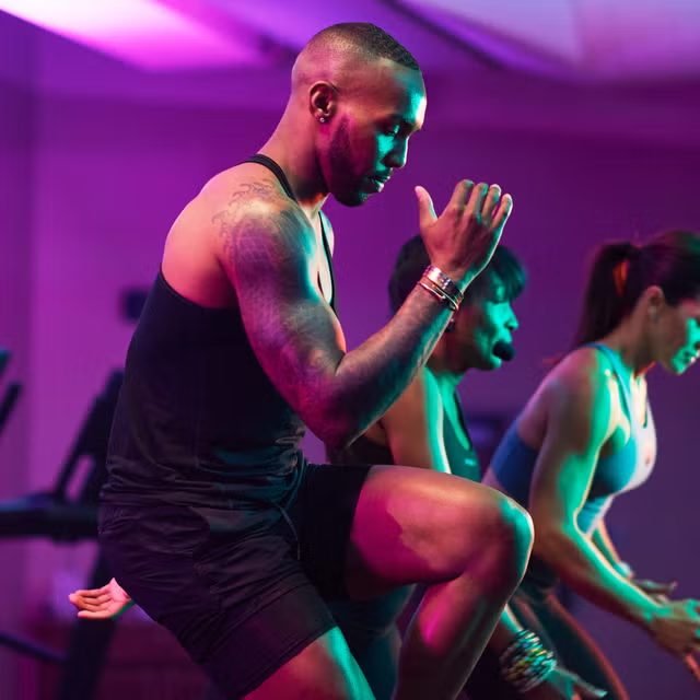 Spin class bikes